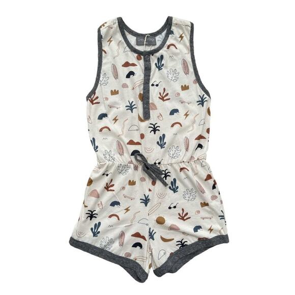 Miki Miette Other - Grey Vintage x Miki Miette NWT Everly Romper So Cal 6y